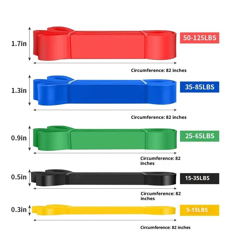 Pull Up Bands, Resistance Bands, Pull Up Assistance Bands Set for Men & Women view 5