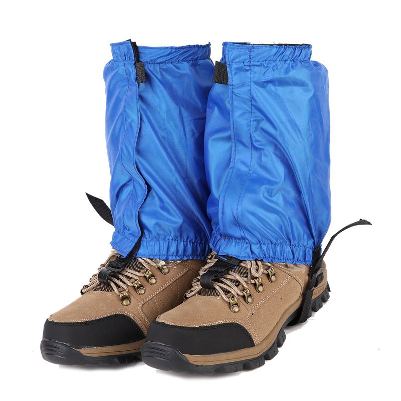 Waterproof Ankle Gaiters for Hiking Boots and Shoes Lightweight Adjustable Leg view 2
