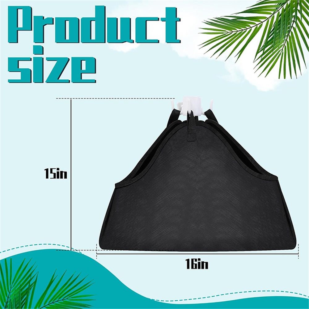 600D Oxford Cloth Sun Umbrella Fillable Weights Sand Bags- Heavy Duty Beach view 5
