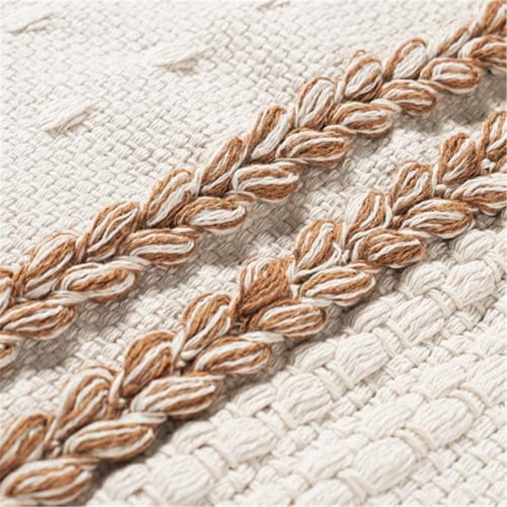 Set of 2 Neutral Decorative Throw Pillow Cover 18x18 Inch for Couch Bed Sofa view 5
