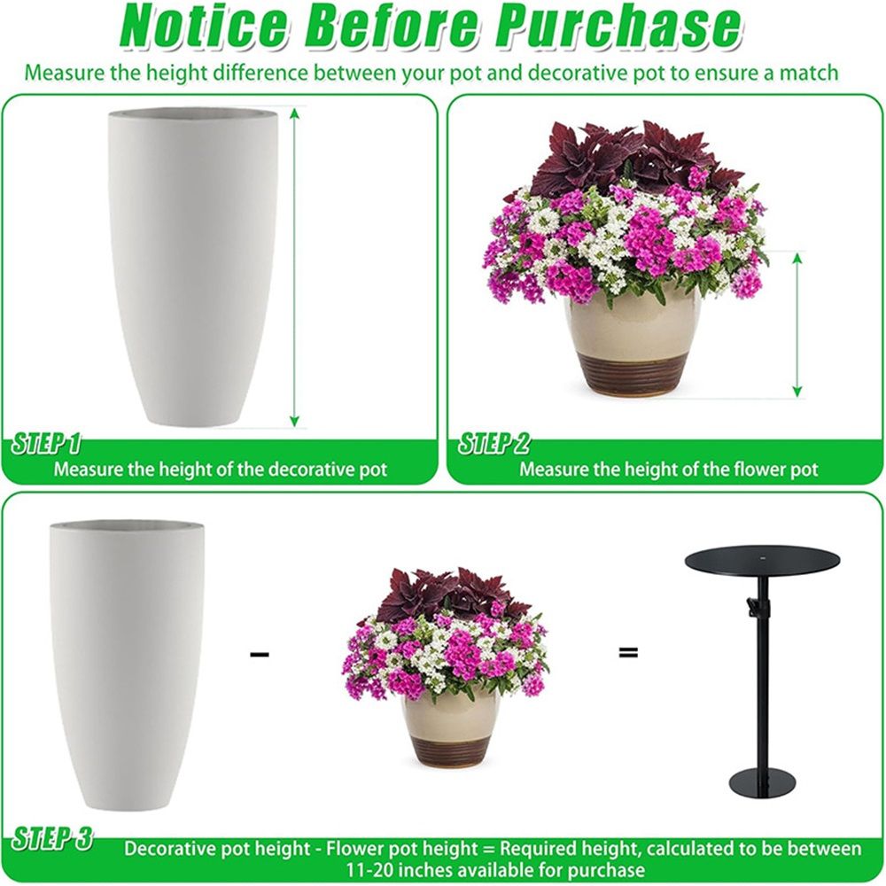 Adjustable Height Plant Risers for Inside Pots view 3