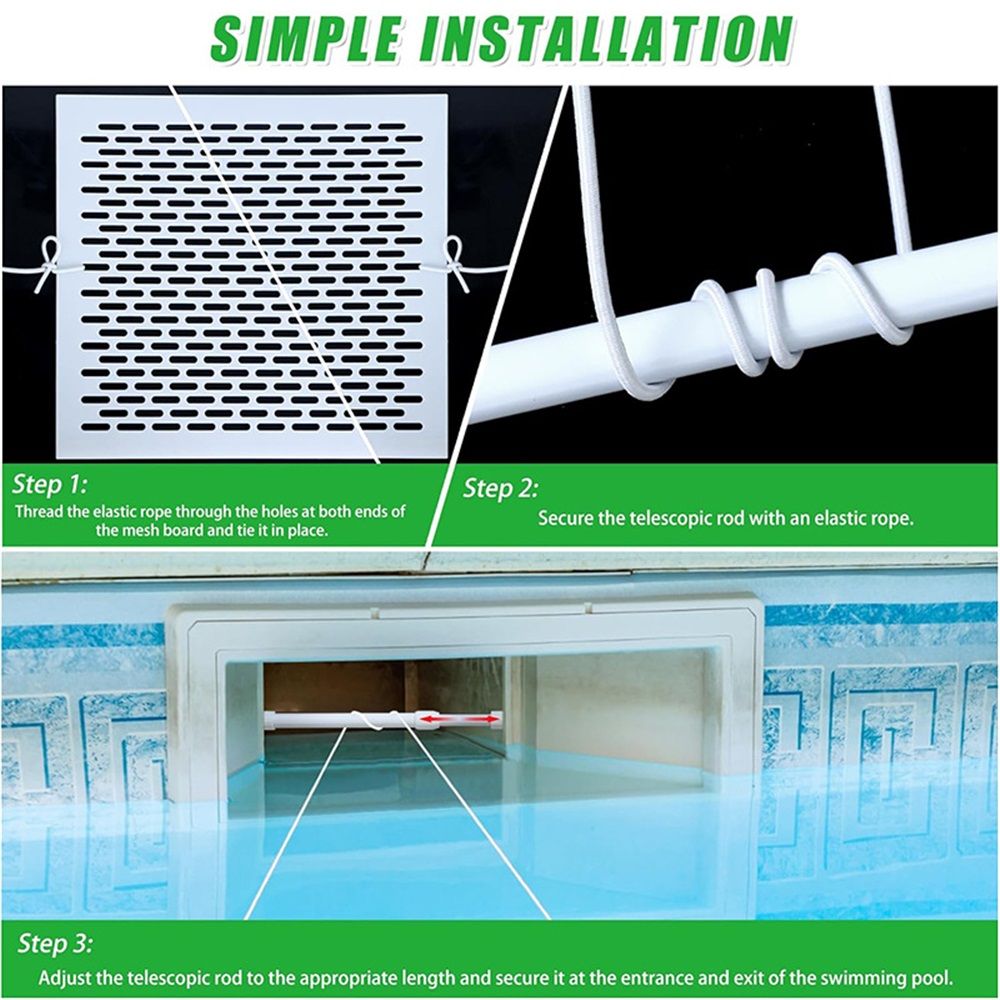Skimmer Guard Kit Pool Skimmer Net Leaf Skimmer Catcher Shield Protective view 4