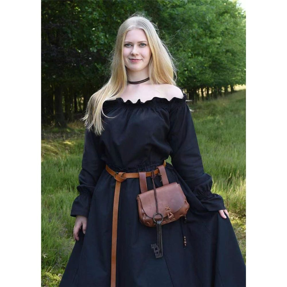 Medieval Waist Pack Vintage Belt Pouch Waist Bag Renaissance Costume view 2