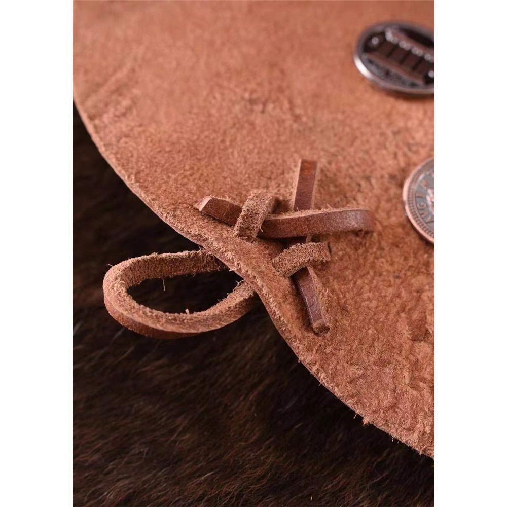 Medieval Waist Pack Vintage Belt Pouch Waist Bag Renaissance Costume view 5