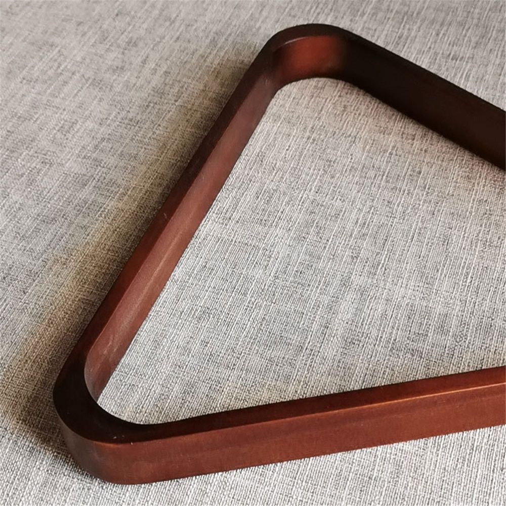 Solid Wood Billiard Triangle 9-Ball Diamond Pool Ball Racks for 2-1/4" Pool Balls view 4