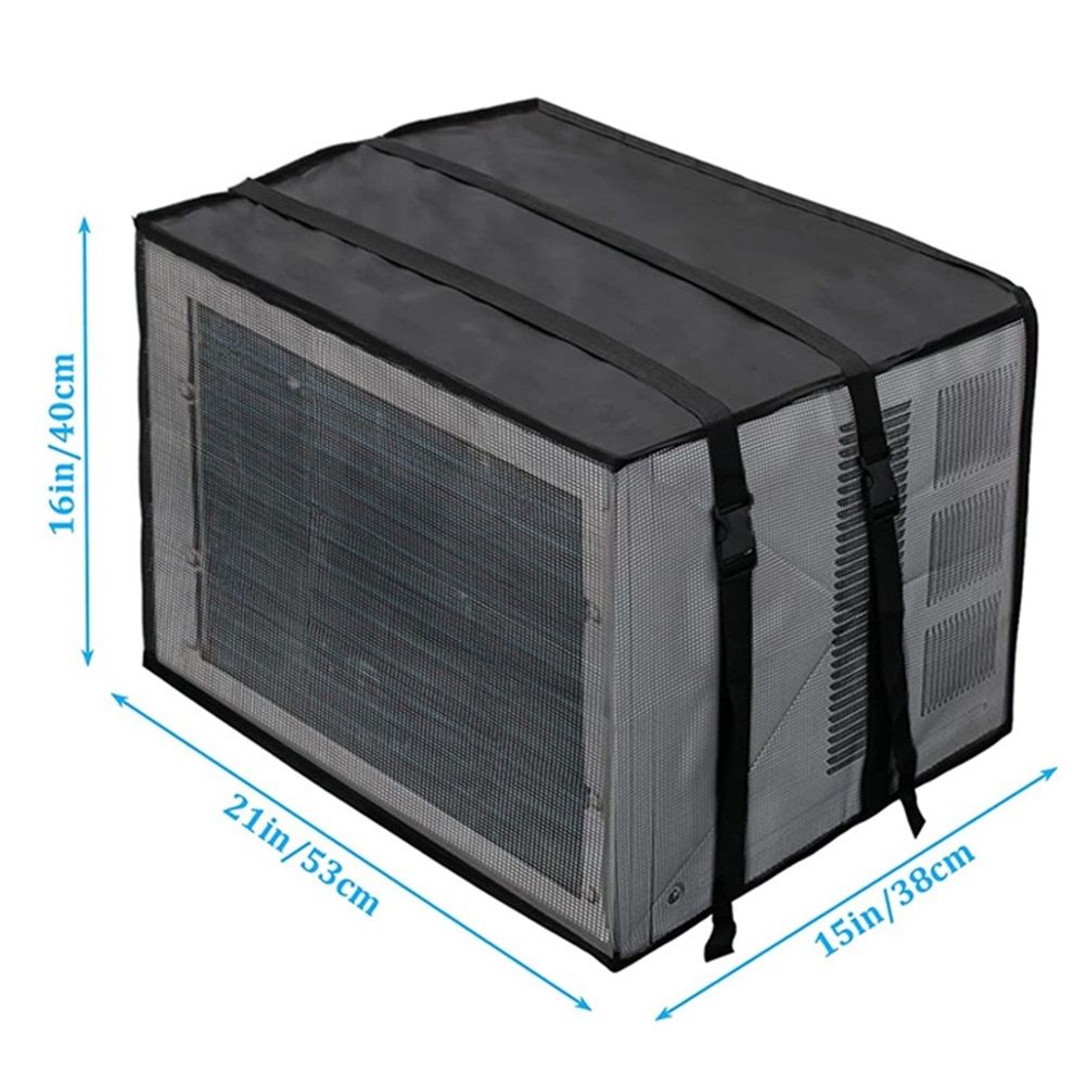 Newest Design Mesh Window Air Conditioner Cover Outdoor view 2