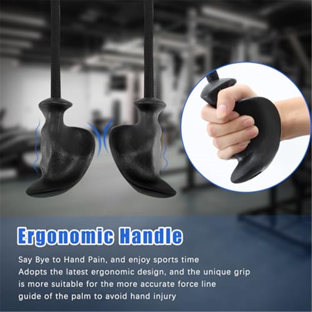 Tricep Rope with Ergonomic Handles view 2