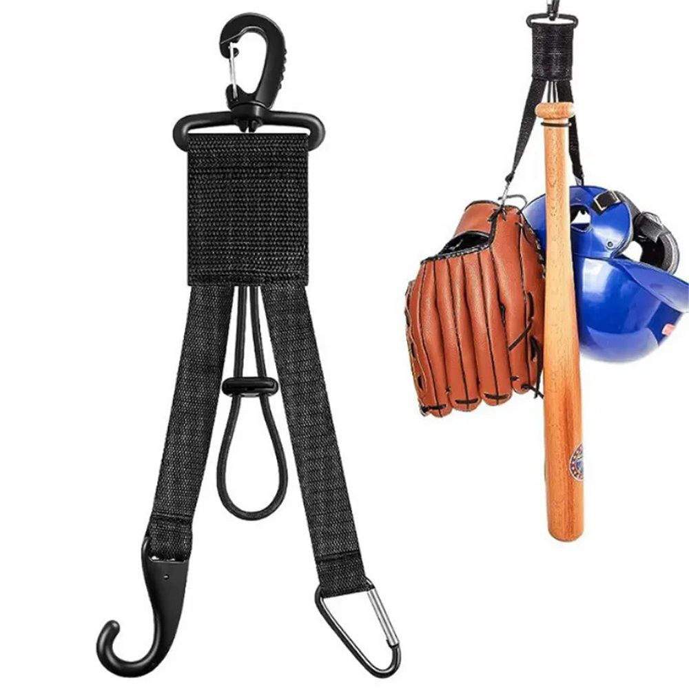 10 Pcs Baseball Softball Gear Hanger 3 in 1 Organizer Bat Holder with Glove view 4