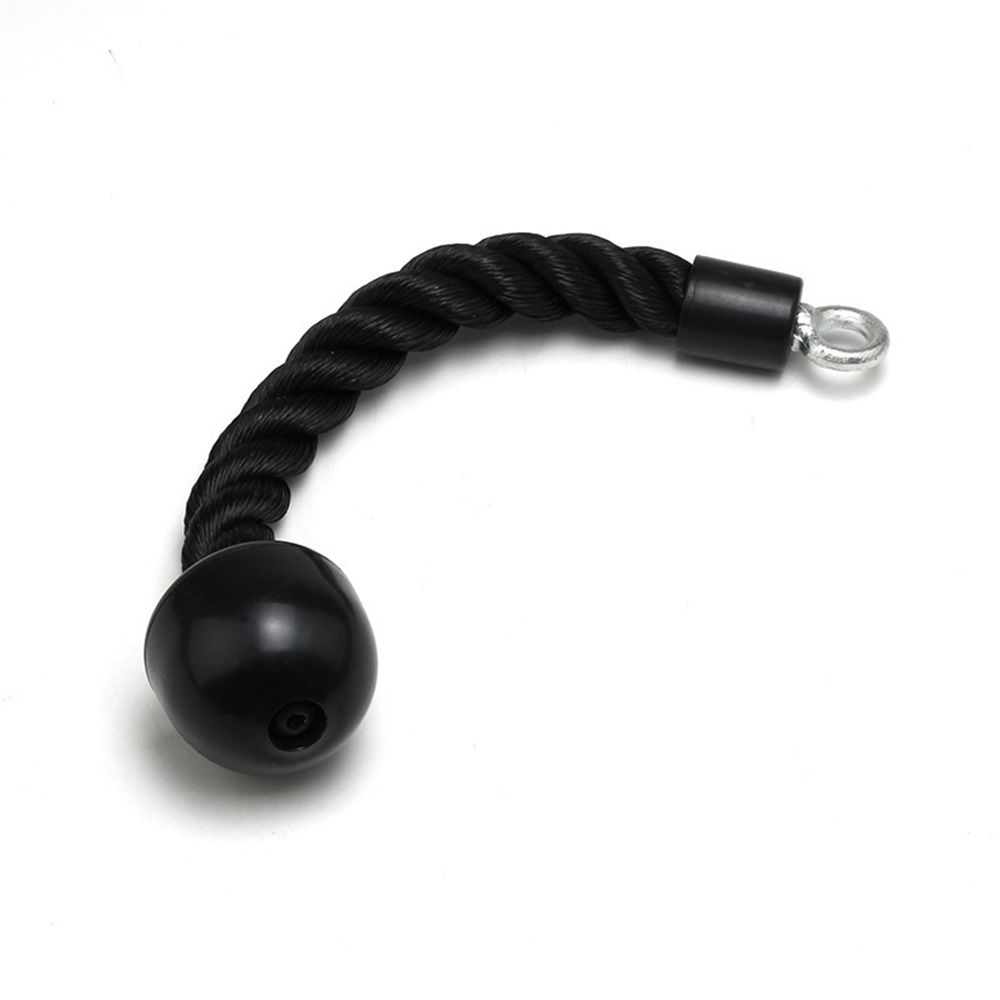 Pull Down Rope Single Grip Tricep Bicep Exercise Attachment for Cable Machines view 2