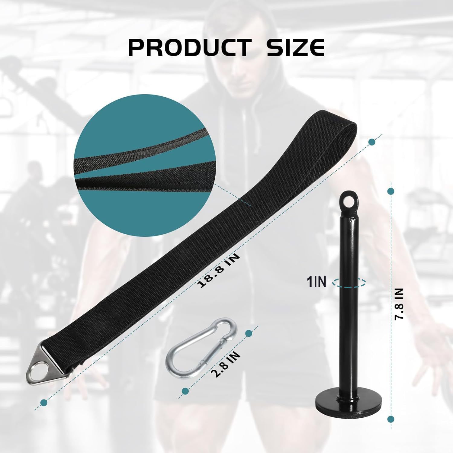 Arm Wrestling Training Strap Belt Hand Grip Arm Finger Forearm Exerciser view 5