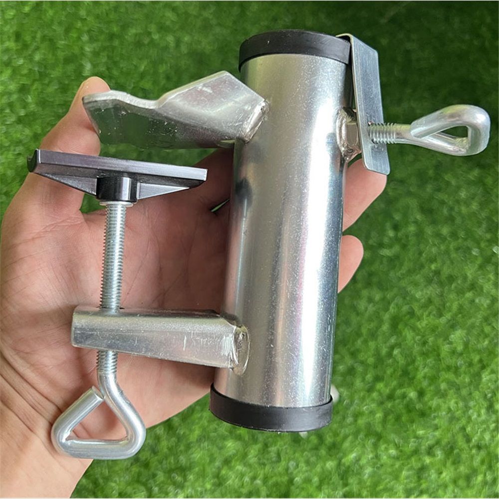 Patio Umbrella Holder Deck Umbrella Clamp Heavy Duty Steel Patio Umbrella view 4