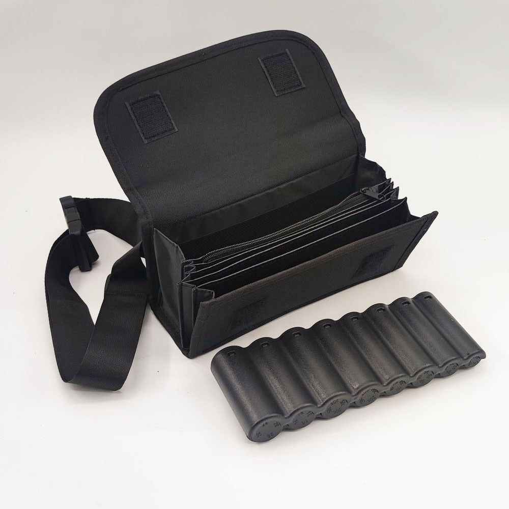 pack with banknote and coin holder with belt and Euro sorter and organizer view 2