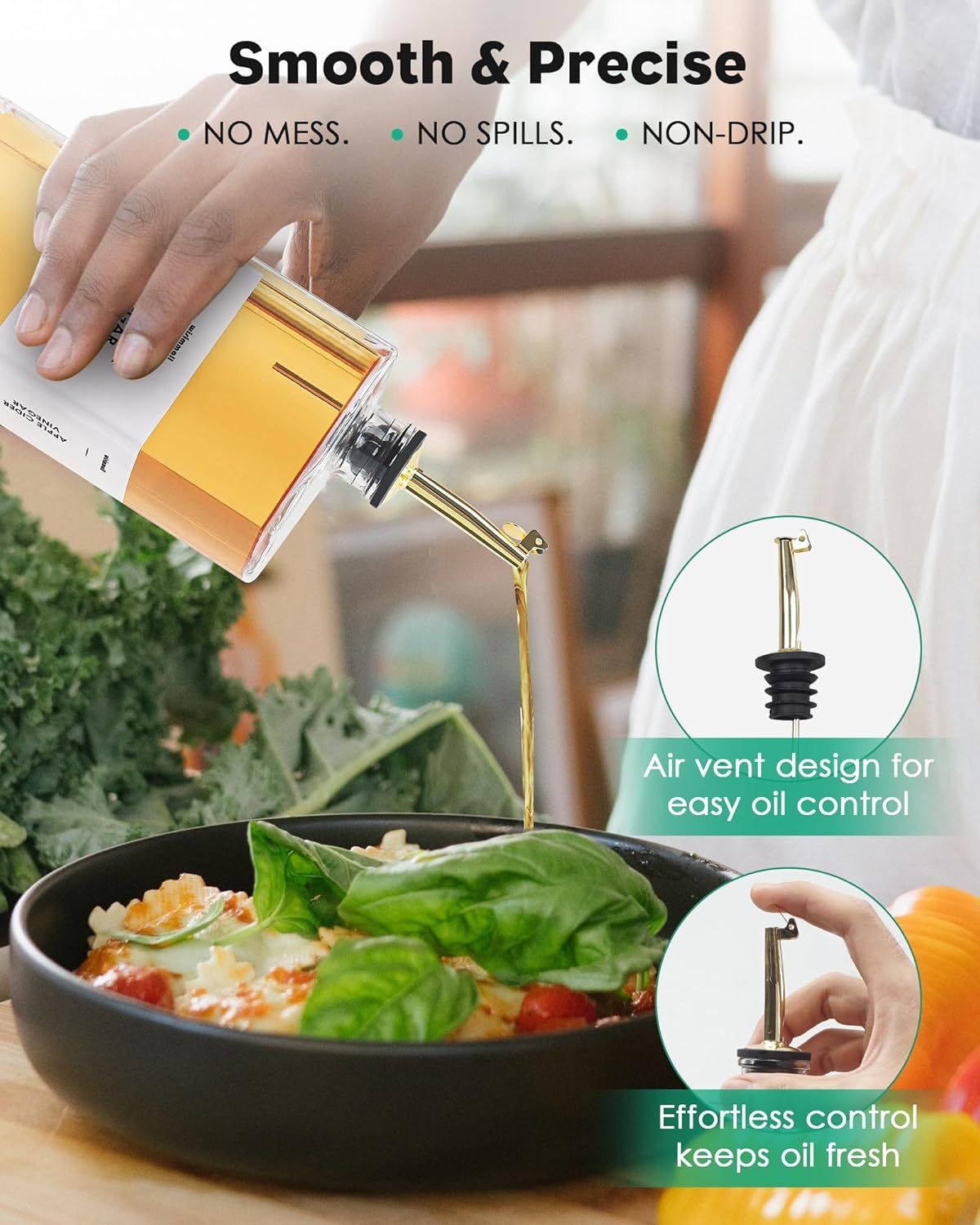 Olive Oil Dispenser for Kitchen view 2