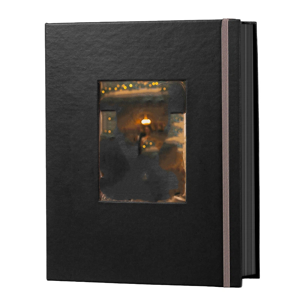 Photo Album 8x10 Linen Picture Book 26-Page Album Holds 100 Photos Art — image 1