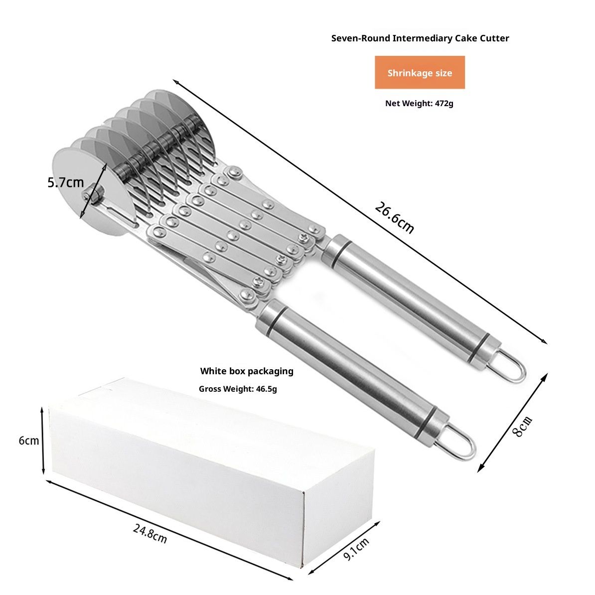 7-wheel pasta cutting tool view 5
