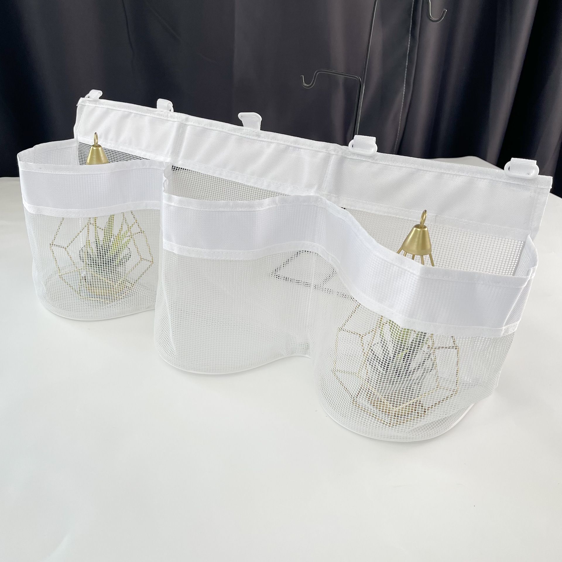 2pcs Bath Tub Toy Storage Organizer view 2