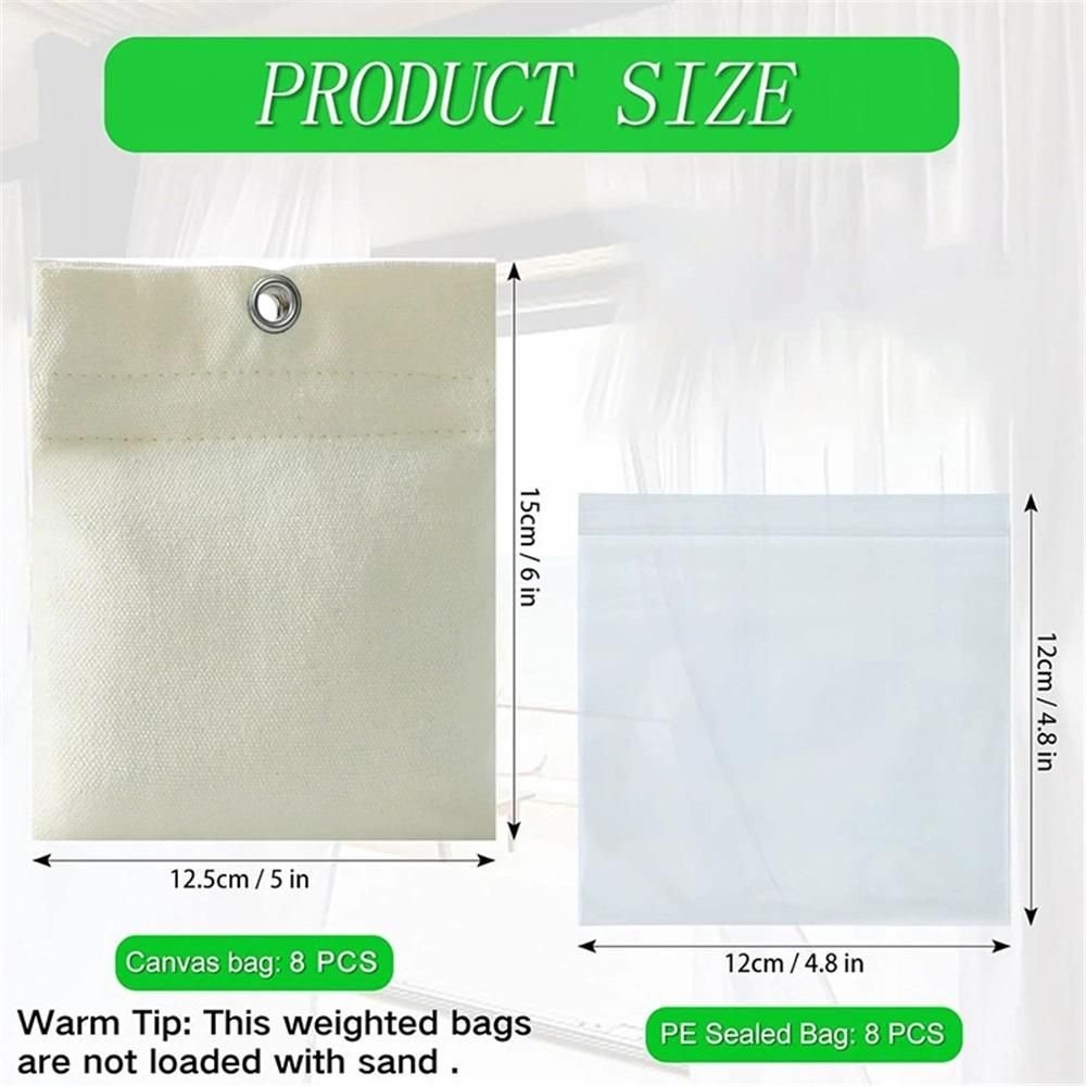 8 Pack Outdoor Curtain Weights view 5