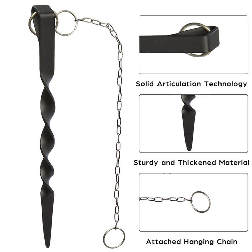 Rain Chains Anchor Stake – 12-inch Outdoor Rain Chain Base view 2