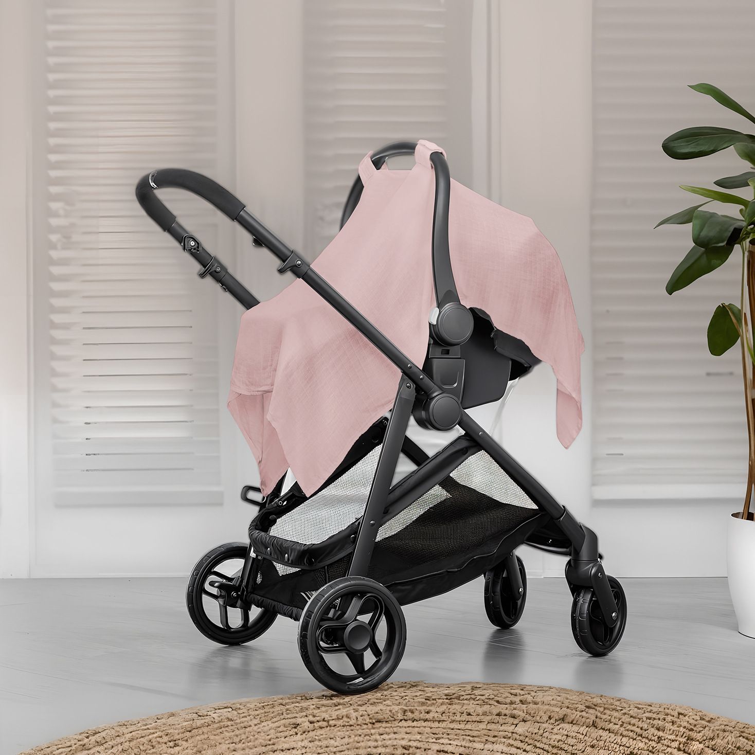 Baby car seat cover - soft view 5