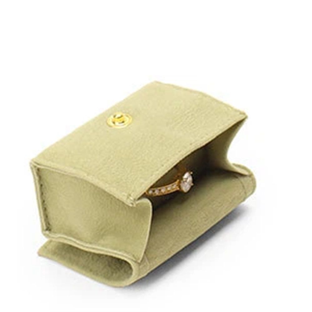 2pcs Compact Ring Box with Plush Interior and Exterior - Keep Your Rings Safe view 4
