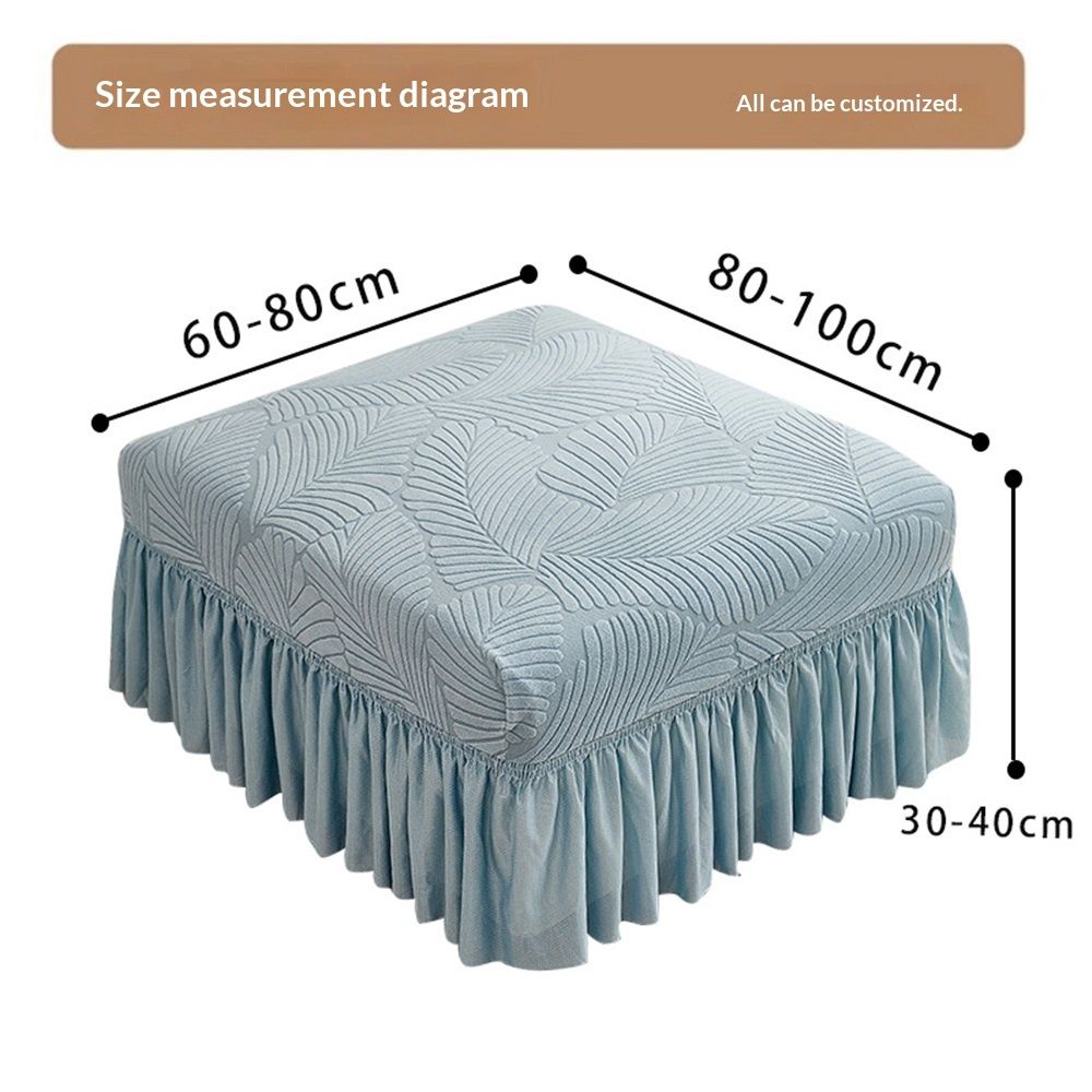 Stretch Cover with Ruffle Skirt view 5
