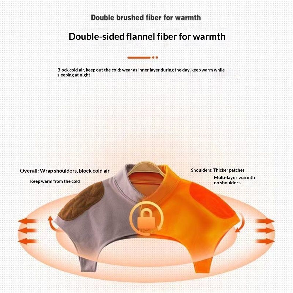 Shoulder Neck Warmer, Elderly Shoulder Periarthritis Pain Relief, Sleeping view 3