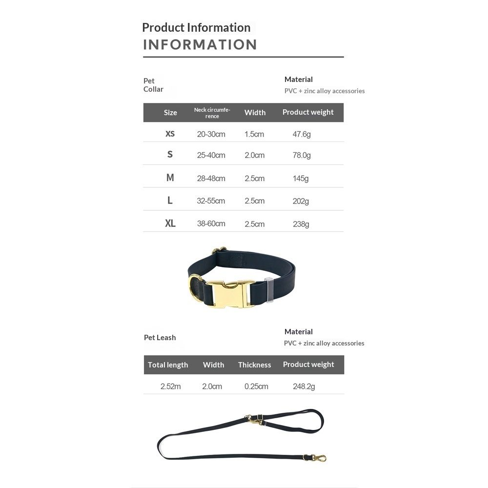 Dog Collar and Leash Set view 5