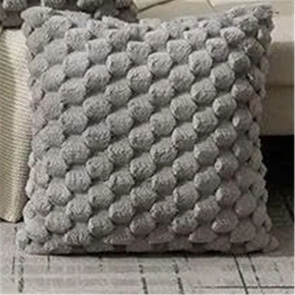 Pack of 2 Super Soft Cozy Decorative Throw Pillow Covers Fuzzy PlushCushion view 4