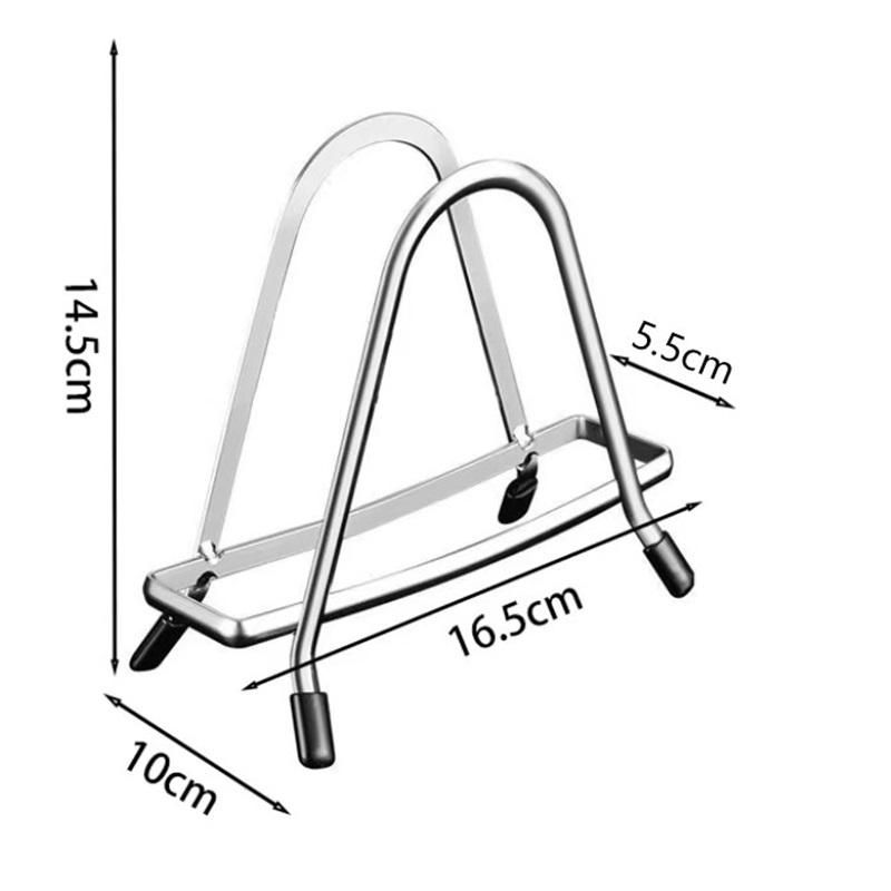 Cutting Board Rack Holder Stand - 304 Stainless Steel Chopping Board Organizer view 5