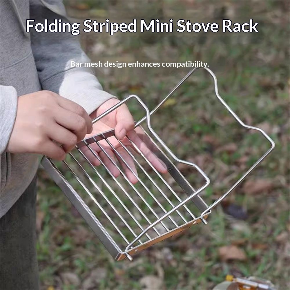 2pcs Folding Campfire Grill view 2