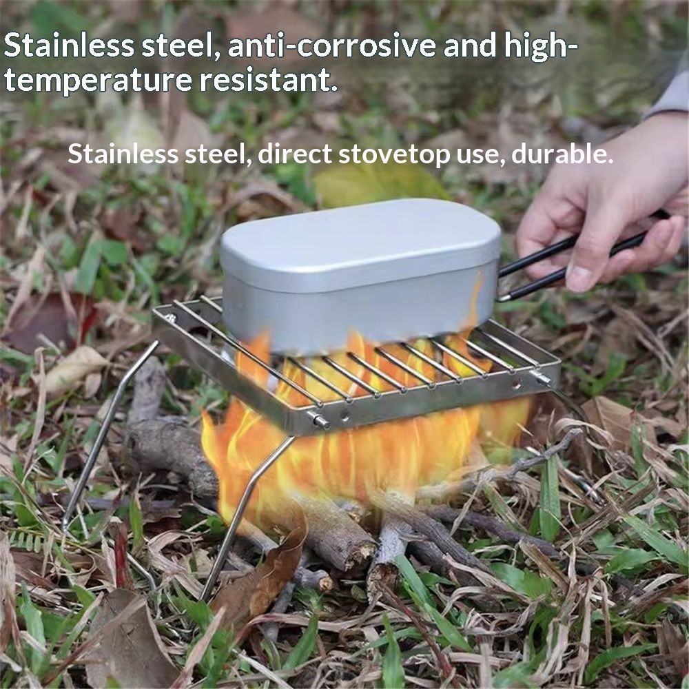2pcs Folding Campfire Grill view 3