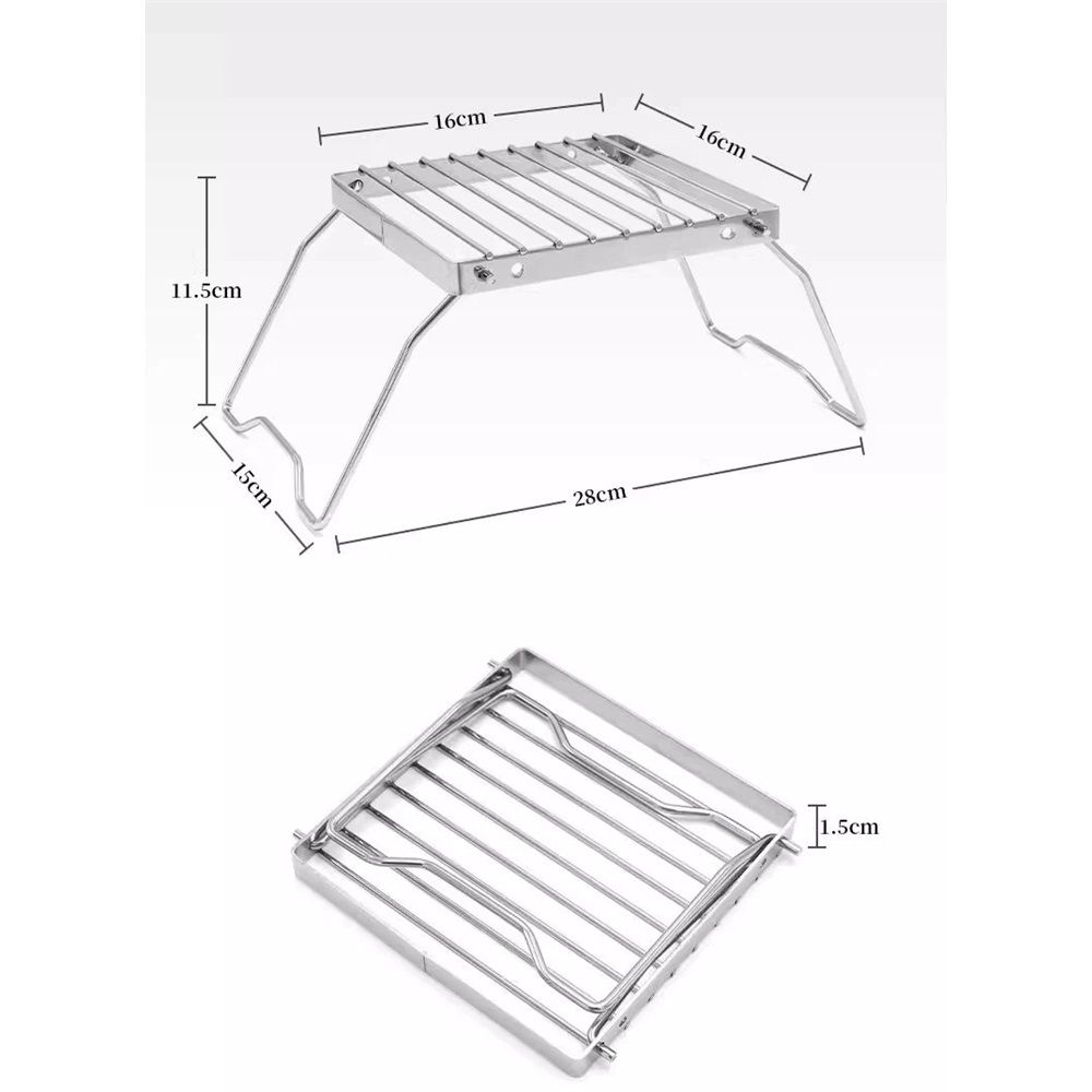 2pcs Folding Campfire Grill view 5