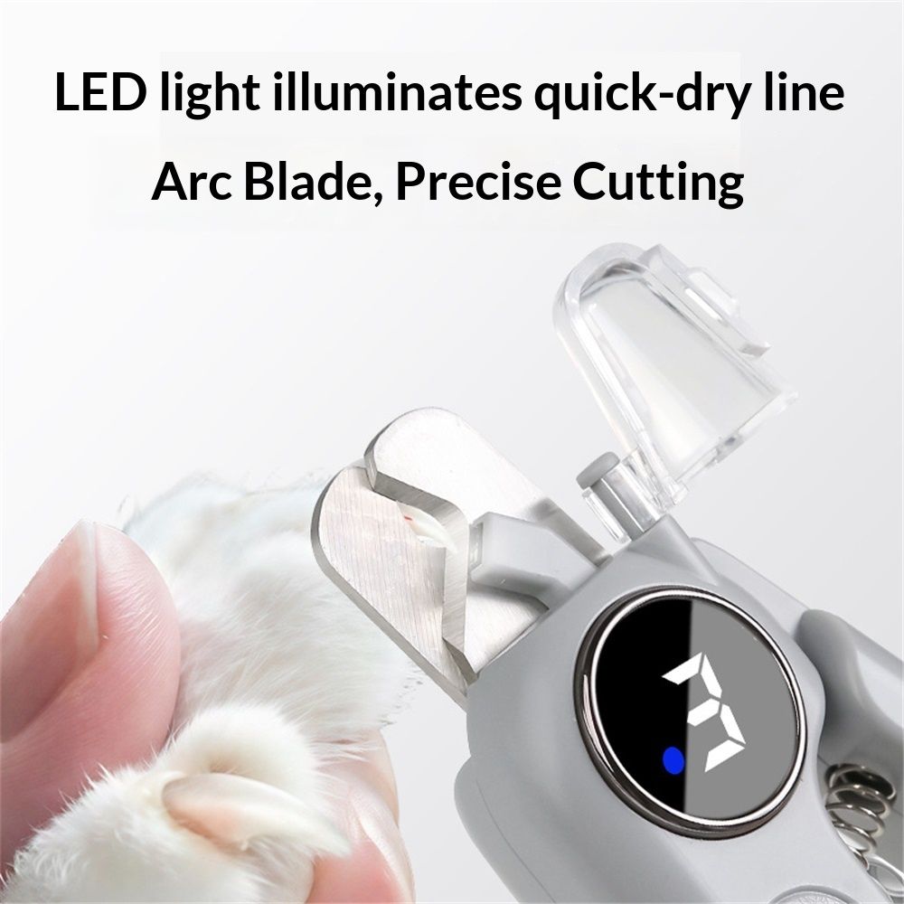 2-in-1 Dog Nail Clippers & Grinder with Light view 2