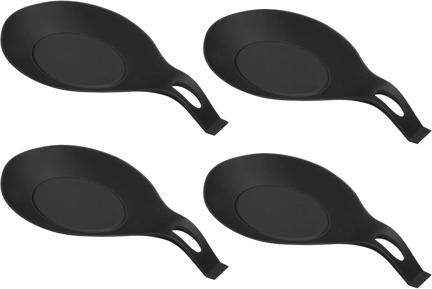 TPE Spoon Rest, Heat Resistant Kitchen Utensil Holder Spatula Ladle Rest for