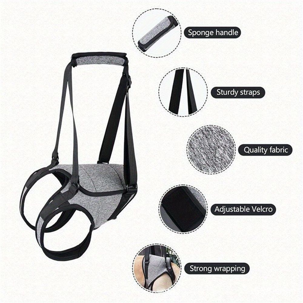 Dog Halter Harnesses, Adjustable Lift For Large Dogs, Dog Sling For Medium view 3