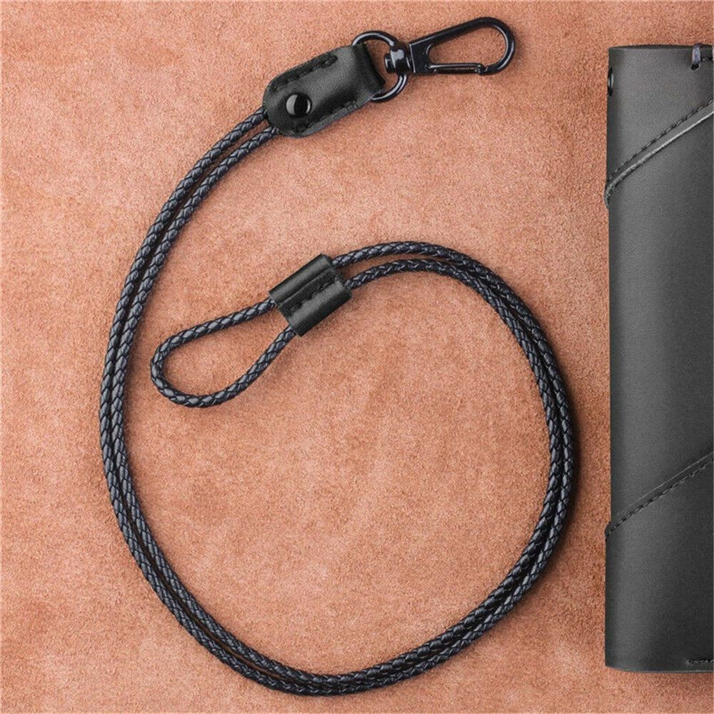 2 Pack of Lanyard, Leather Braided Badge Lanyard for ID Card Holder Keys view 4