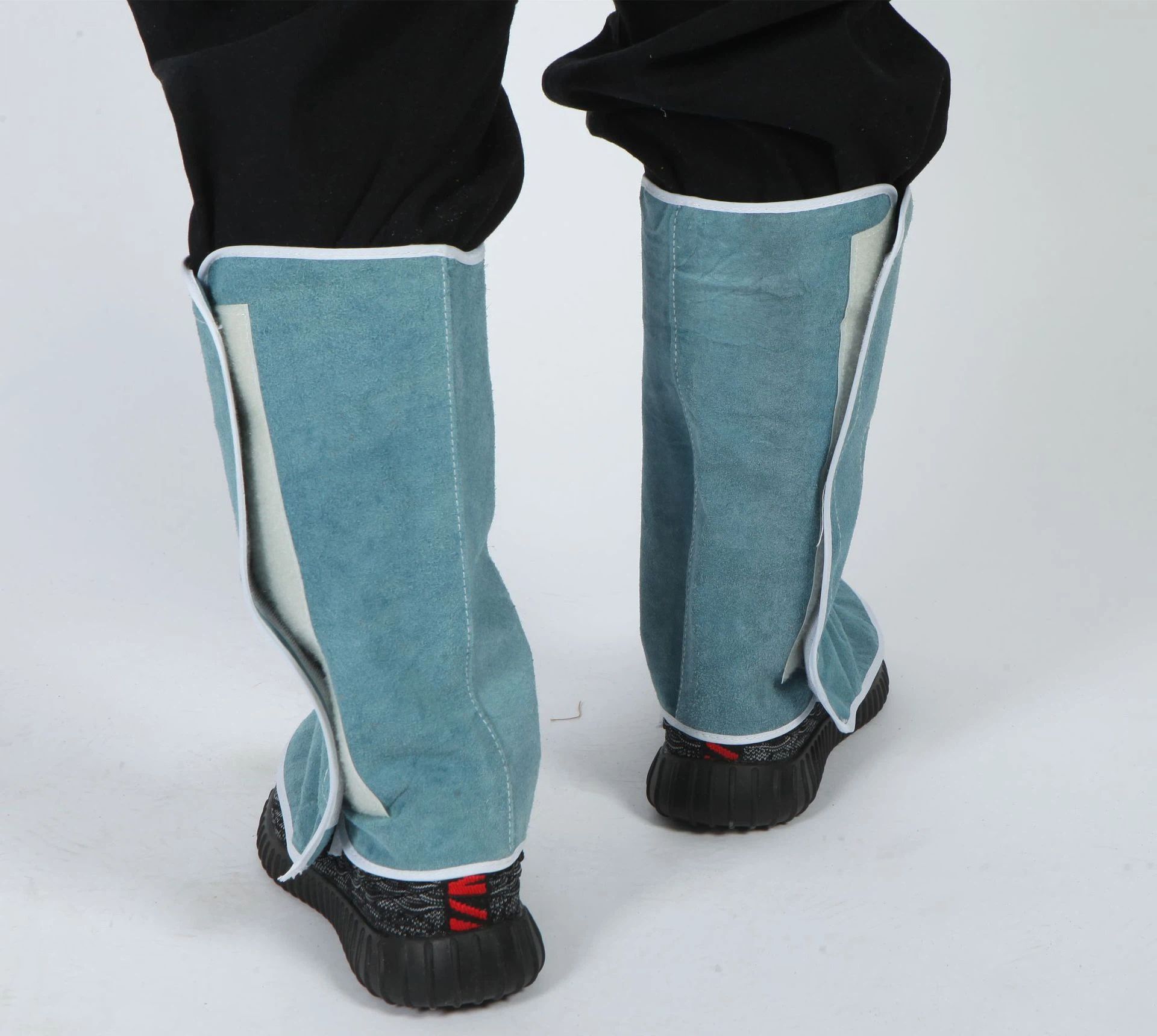 1Pair Cowhide Leather Welding Spats view 4