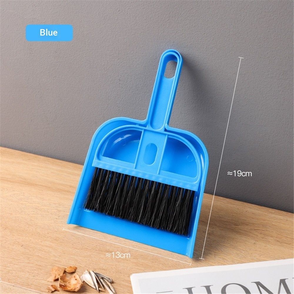 2pcs Pet Cage Broom Brush Dustpan Set - Small Cat Litter Sweeper for Pet Cage view 5