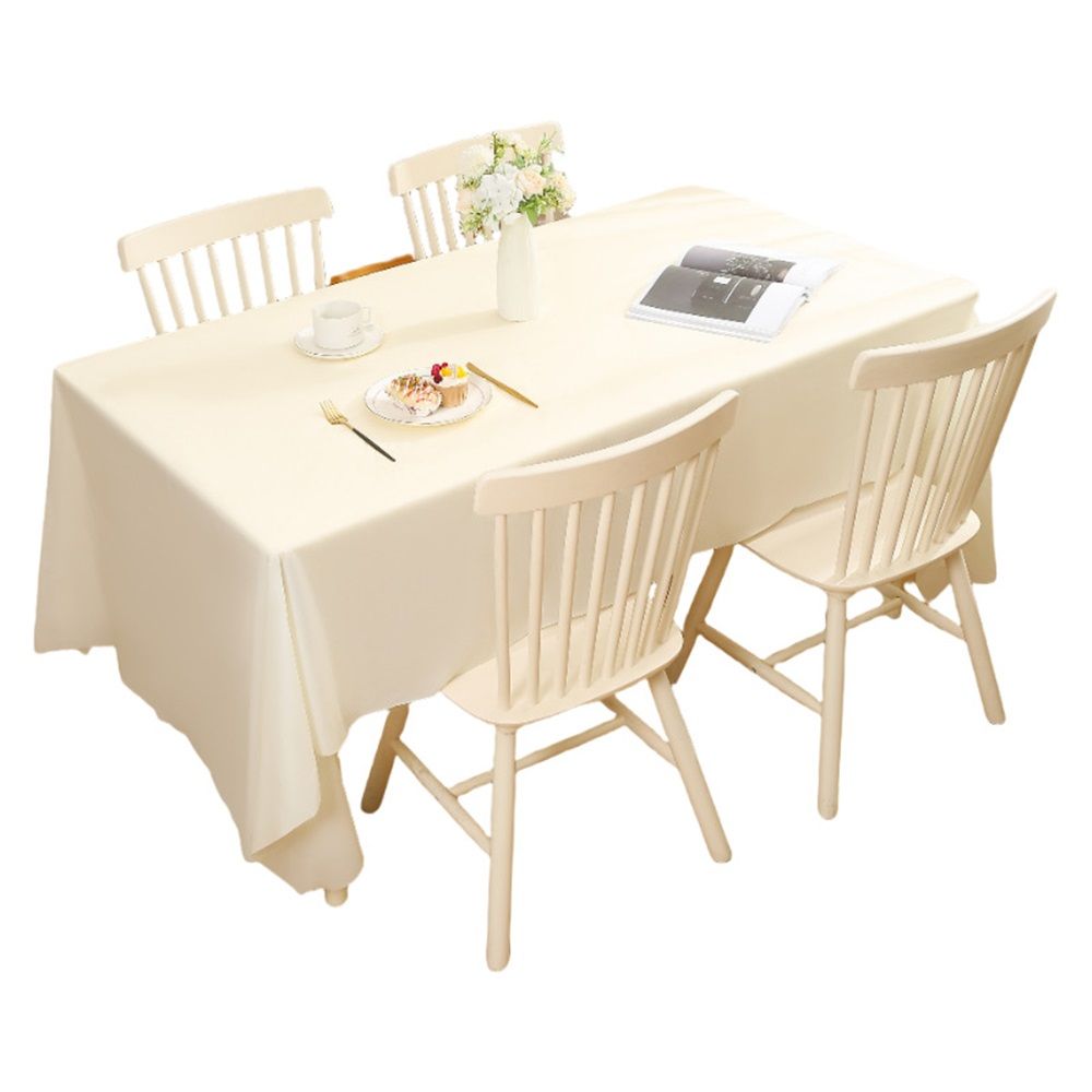 Waterproof, oil resistant, modern style tablecloth PEVA solid color dining
