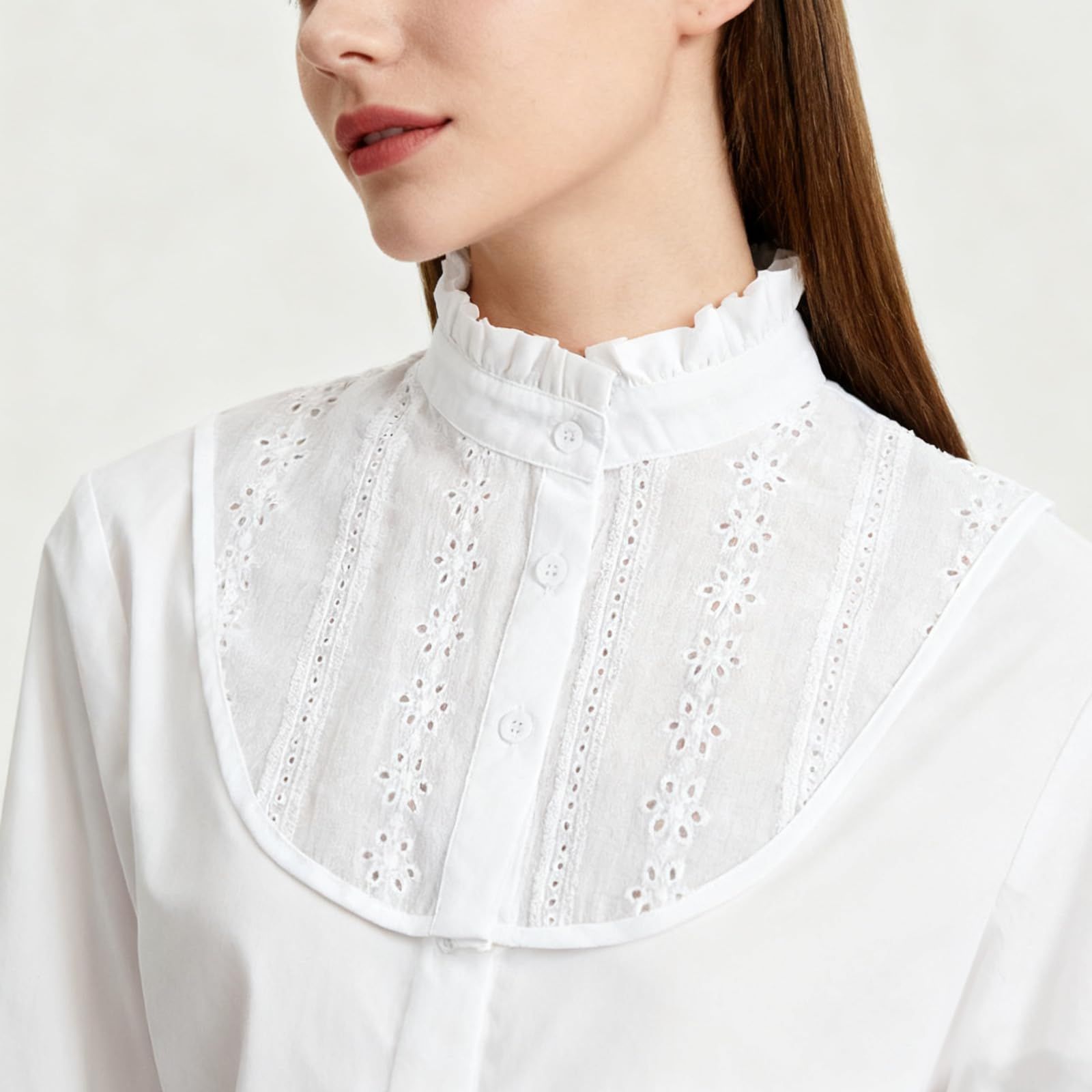 2 pieces of women's fake collars view 5