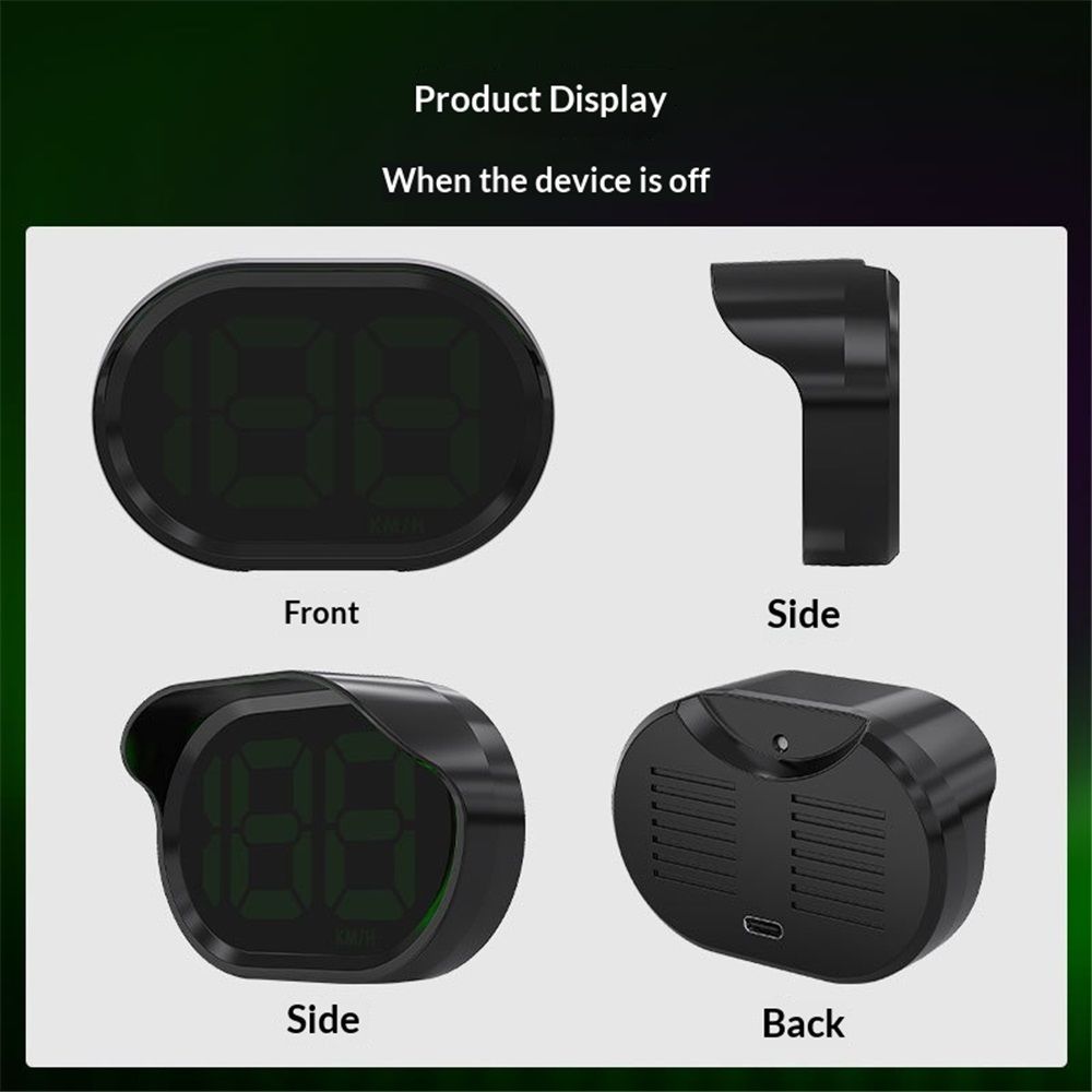 GPS Digital Speedometer for Car KM view 3
