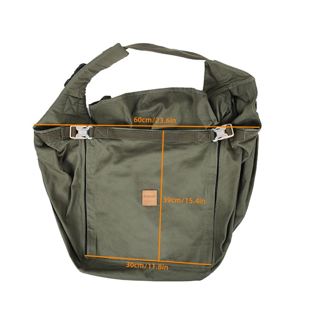 Dog & Cat Carrier Sling, Soft Puppy Carrier, Hands-Free Dog Carrier Bag with view 5