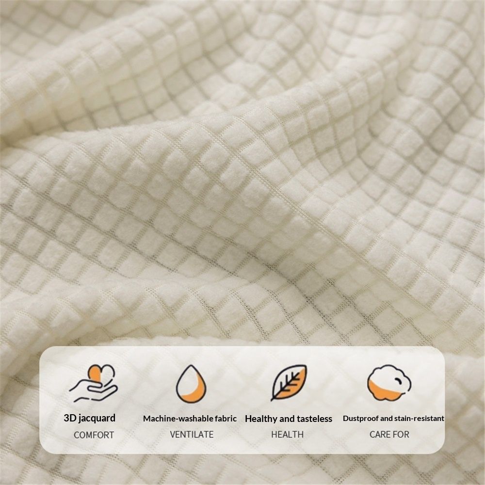 Air Conditioner Cover 35-37 Inch Knitted Elastic Cloth Dustproof for view 4
