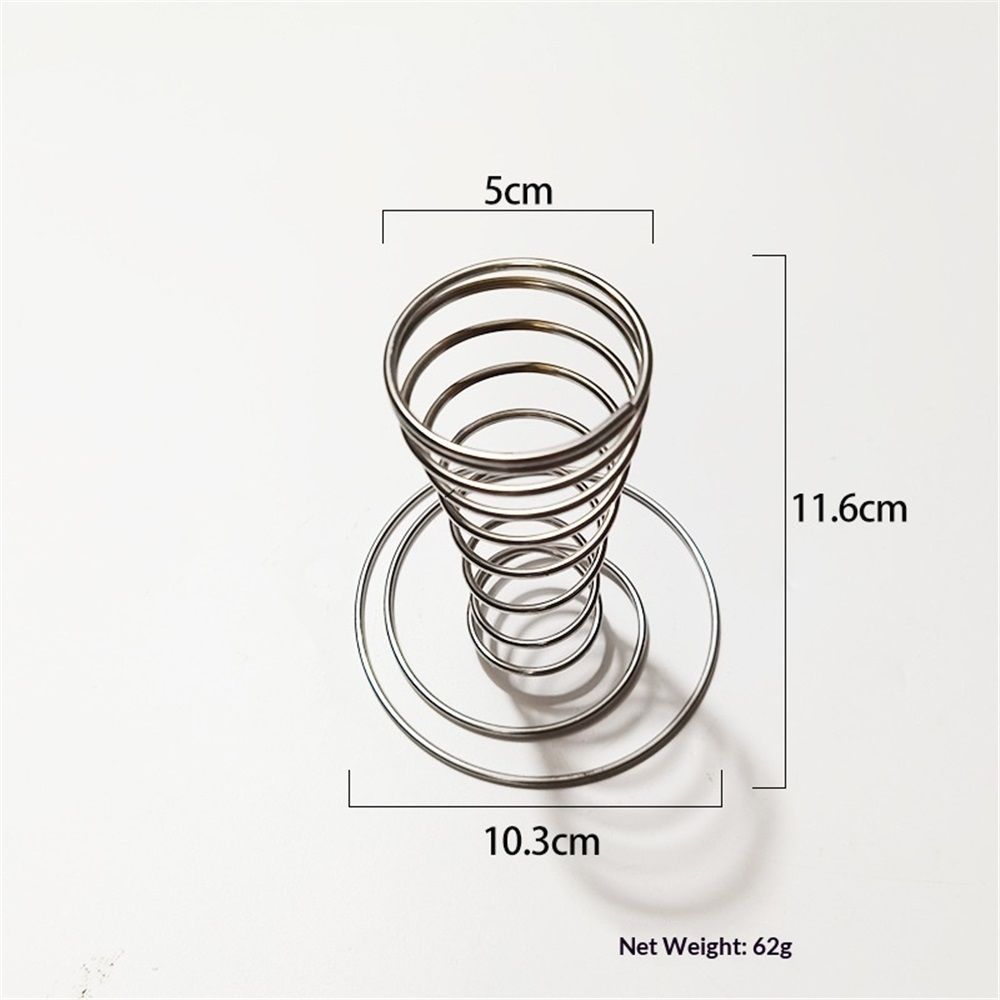 2 pack Stainless steel Pizza Cone Holder Stand Ice Cream Cone Holder view 5