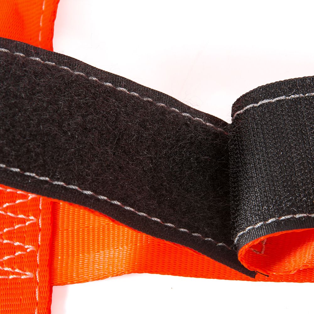 Universal Motorcycle Rear Wheel Tie down Strap in Orange view 4