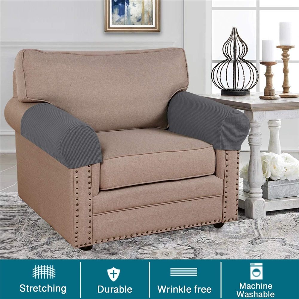 Soft Stretch Armrest Cover view 3
