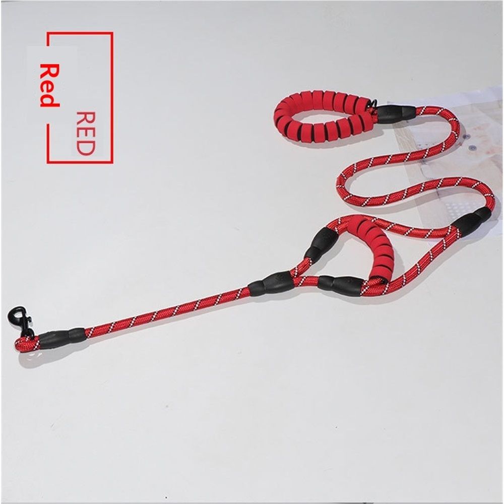 Dog Leash 5ft Long with 2 Comfortable Padded Handles view 2