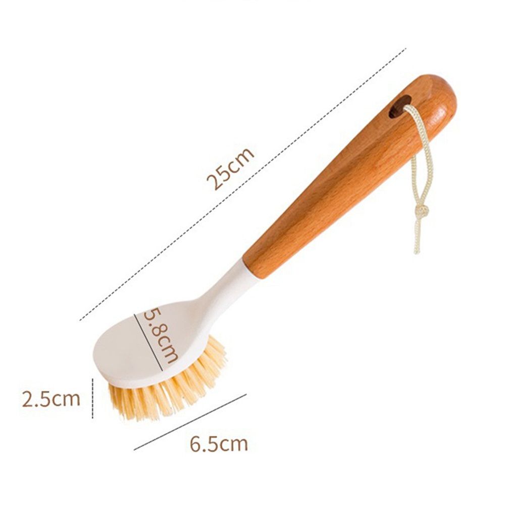2 pack Wooden Dish Brush view 3