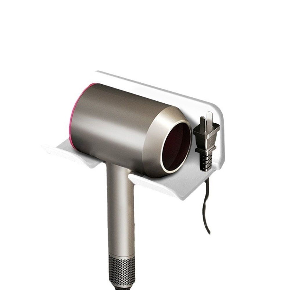 Hair Dryer Holder, Blow Dryer Holder Wall Mounted Compatible with Hair Dryer view 2