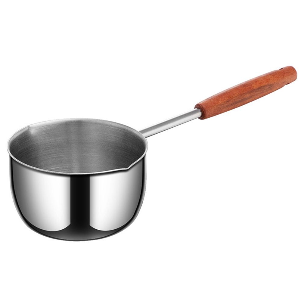 Chocolate melting pot, small pan, sauce pan,stainless steel with pouring port